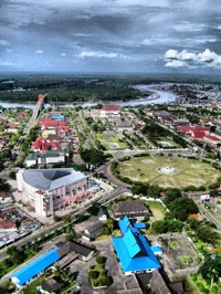 Beauty City in Central Borneo by HeliAgus